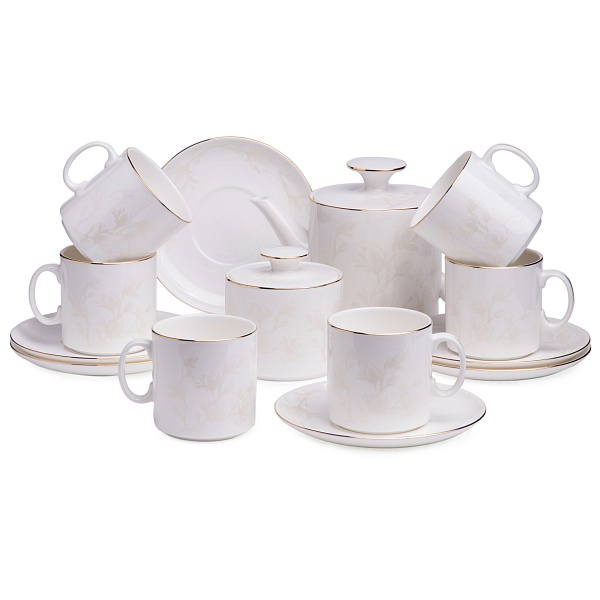Сервиз чайный на 6 персон Lefard Медиссон 14 предметов