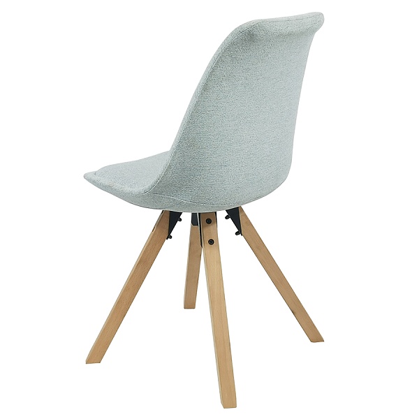 Стул harvy, шенилл, светло-голубой