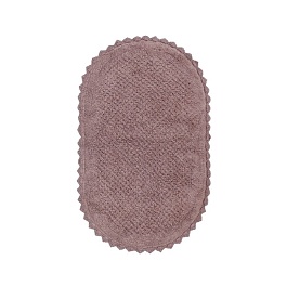 Hanna (капучино) Коврик для ванной кружевной 60х100