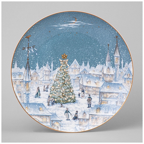 Тарелка 25.5 см Lefard Снежная Королева