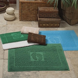 SAROZ (зелен) 50х70см Коврик Махровый