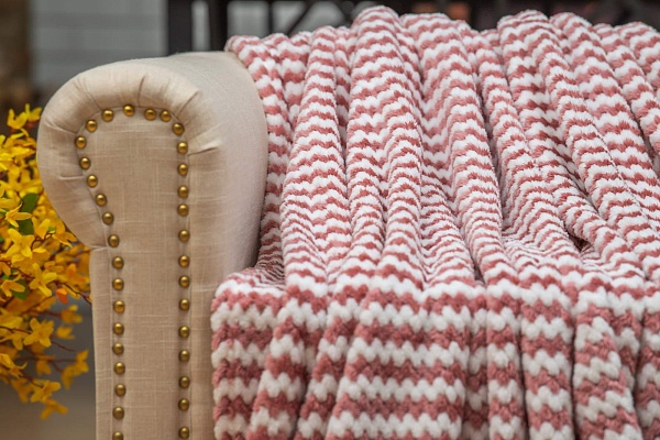 Покрывало 220 х 240 см Sofi de Marko Гринда пудра