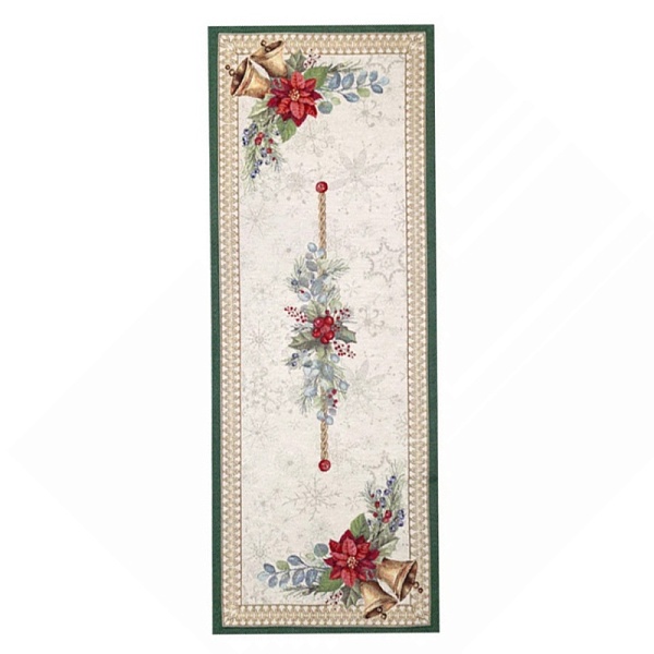 Дорожка 44 х 140 см Le Gobelin Елочные украшения зеленая