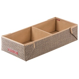Ящик с отделениями 50 х 22 х 12 см Casy Home Rattan