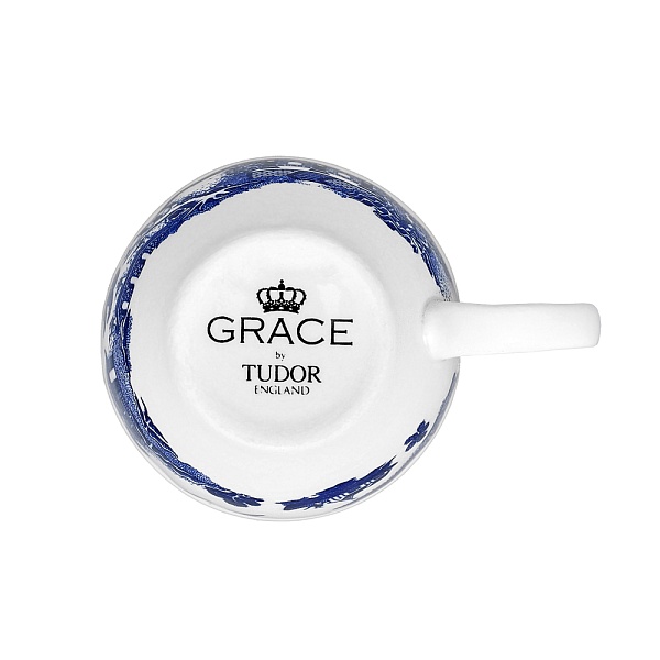 Чашка для эспрессо 90 мл Grace by Tudor England с блюдцем Blue Willow