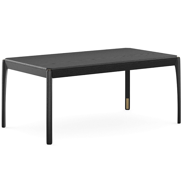 Стол кофейный aska, 50х90 см, черный
