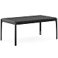 Стол кофейный aska, 50х90 см, черный