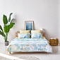Пододеяльник 145 х 210 см Melograno Abstract Print Leaf