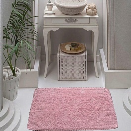 HACRI (пепел.роз)  Коврик для ванной 50х80см