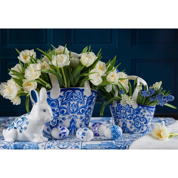 Ваза керамическая My Ceramic Story Гжелини пиккола