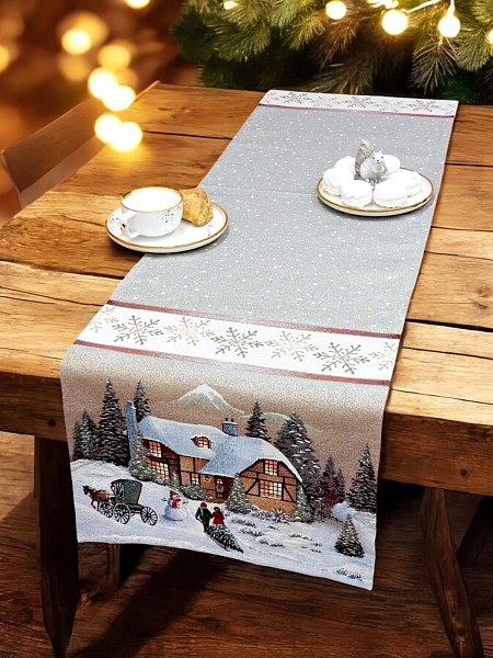 Дорожка 44 х 180 см Le Gobelin Новогодний вечер