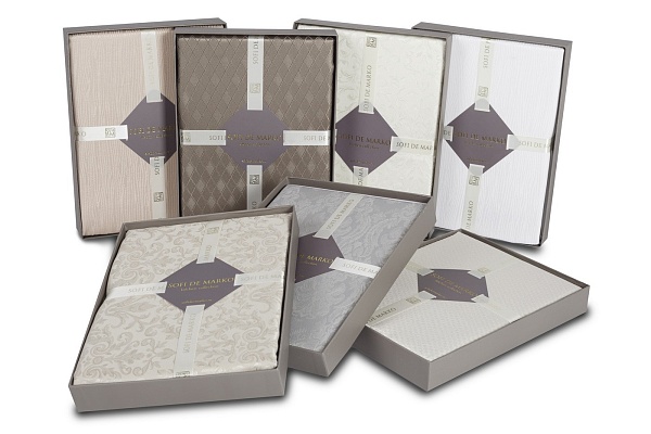 Скатерть 140 х 180 см Sofi de Marko Бекки бежевый