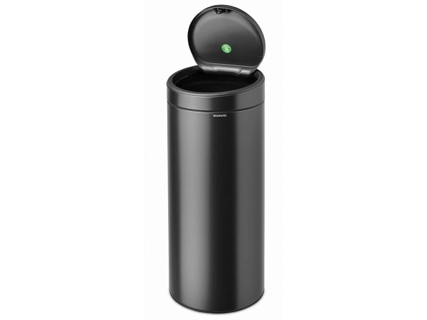 Мусорный бак 30 л Brabantia Touch Bin new тёмно-серый
