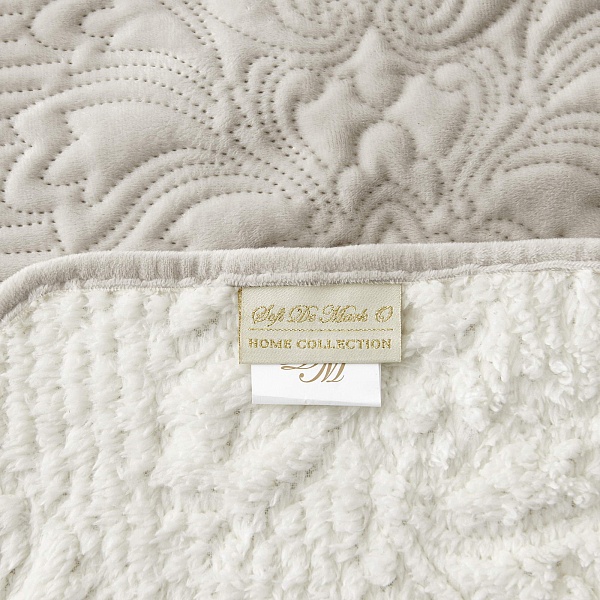 Плед 160 х 220 см Sofi de Marko Вивальди серый