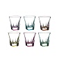Набор стаканов для виски 6 шт. 270 мл RCR "Fusion Colours"