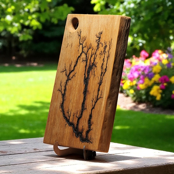 доска "Натура с молниями Лихтенберга", стандарт