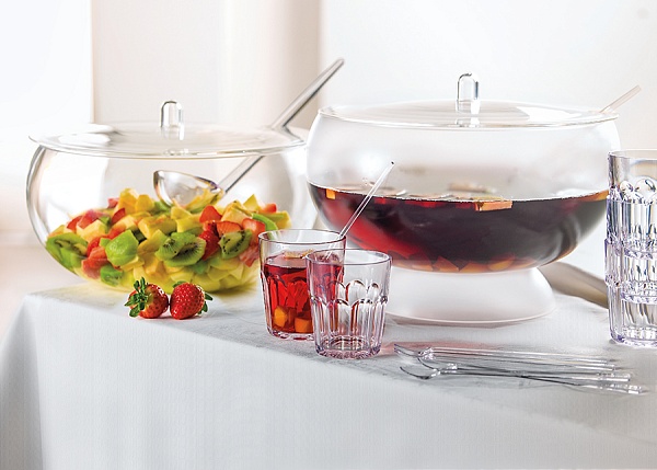 Стакан 420 мл Guzzini Happy Hour красный