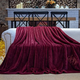 Покрывало 160 х 220 см Sofi de Marko Эшли бордо