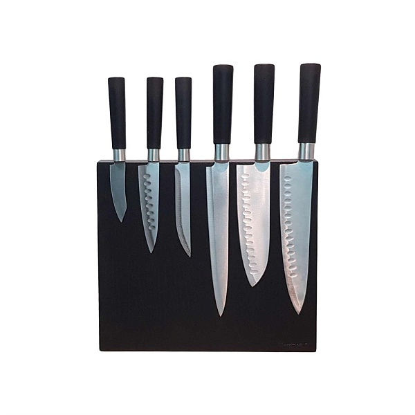 Подставка для ножей магнитная на 6 ножей Woodinhome
