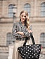 Сумка shopper m mixed dots