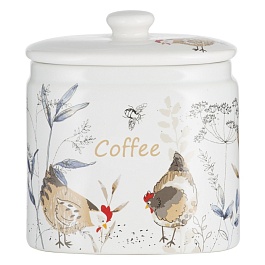 Ёмкость для хранения кофе Country Hens