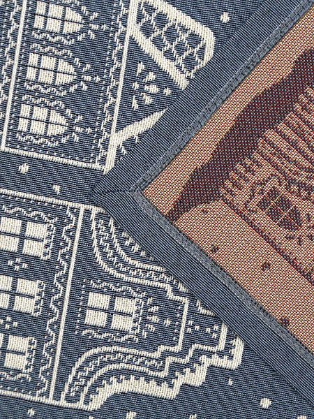 Дорожка 44 х 140 см Le Gobelin Нидерланды синяя