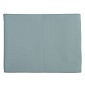 Покрывало из фактурного хлопка голубого цвета с контрастным кантом Tkano Essential 230 x 250 см