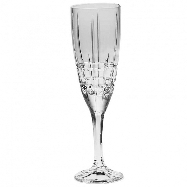 Набор бокалов для шампанского 180 мл Dover Crystal Bohemia 6 шт
