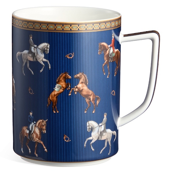 Кружка 720 мл Lefard Horse Club синяя