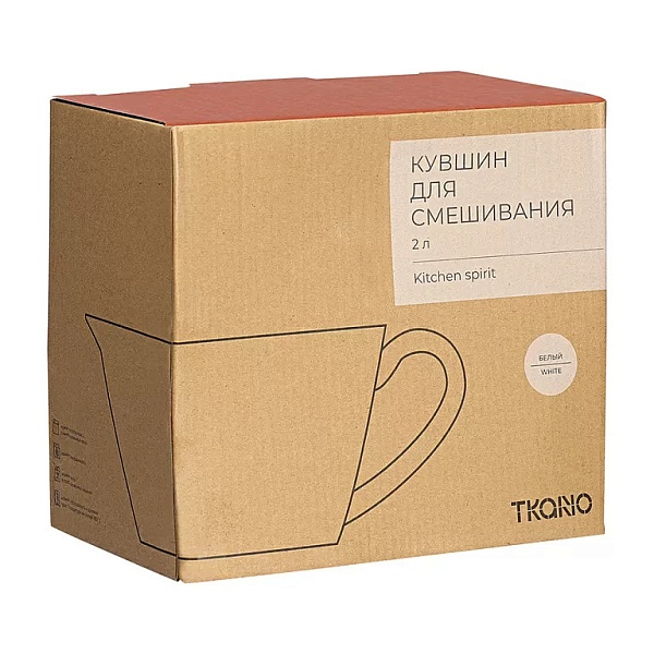Кувшин для смешивания 2 л Tkano Kitchen spirit белая