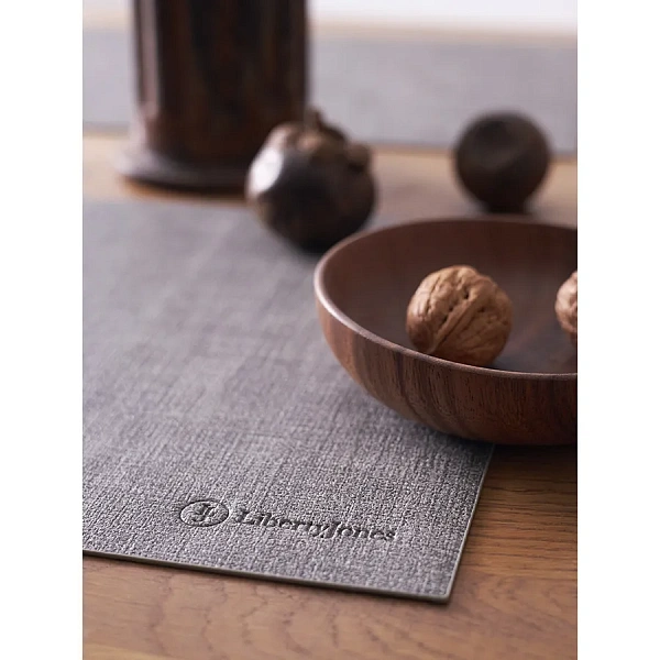 Набор салфеток сервировочных 4шт 30х45 см, Leanera серый