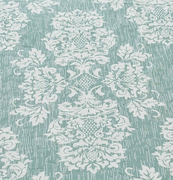 Комплект покрывало и наволочки Sofi de Marko Пэчворк №39 зелёный