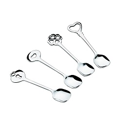 Набор чайных ложек 4 шт. Guzzini Love Key