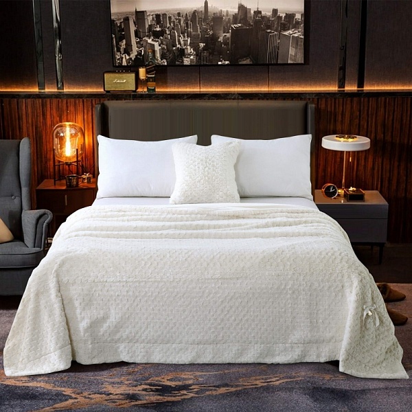 Покрывало 160 х 220 см Sofi de Marko Аврил молоко