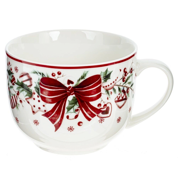 Кружка 600 мл, красный