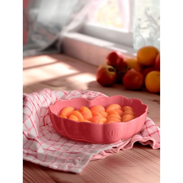 Форма для выпечки 26,5 см Сердце, розовый