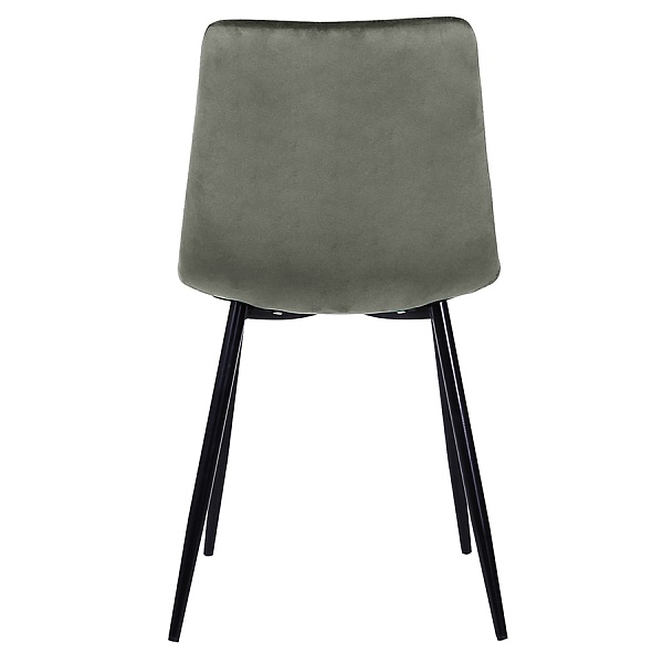 Стул clifford, велюр, темно-серый