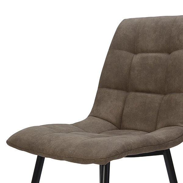 Стул Berg "Chili" микрофибра, коричневый