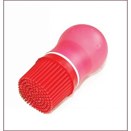 Кисть силиконовая с дозатором  в ассортименте