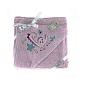 Комплект полотенце и мочалка 80 x 80 см Sofi de Marko Fanny Dino розовый