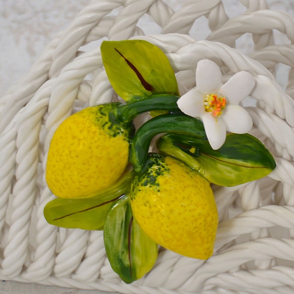 Салфетница 22 см Orgia Лимоны