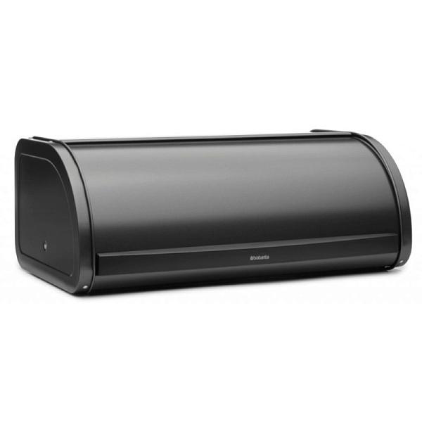 Хлебница 44,5 см Brabantia Roll Top чёрная