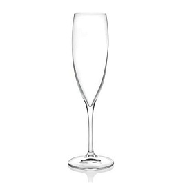 Набор бокалов для шампанского 240 мл RCR Wine Drop 6 шт