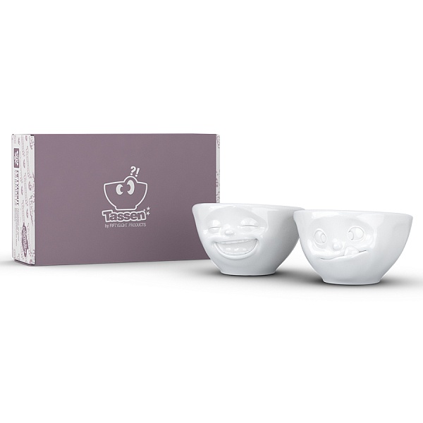 Набор чаш 100 мл Tassen Laughing & Tasty 2 шт