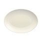 Блюдо овальное 24 см DALIA цв. кремовый