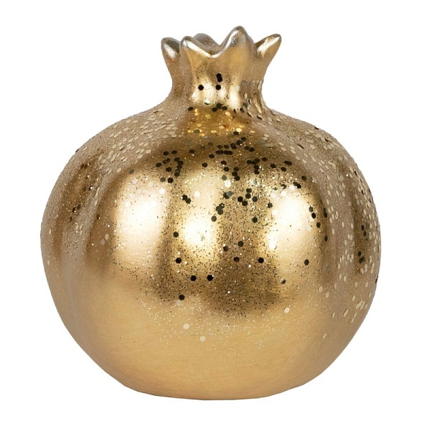 Сувенир Гранат 14 x 13 x 14.5 см Азалия золотой