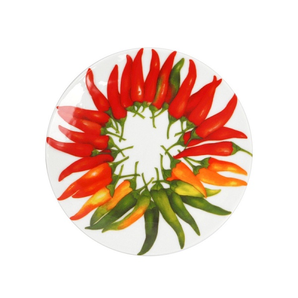 Тарелка 15,5 см Taitu Dieta mediterranea vegetables Peperoncini