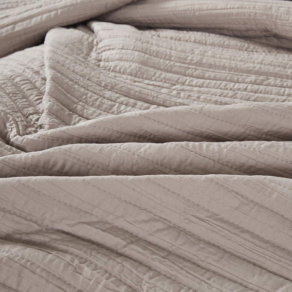 Комплект покрывало и наволочка 160 х 220 см Sofi de Marko Фрида серый