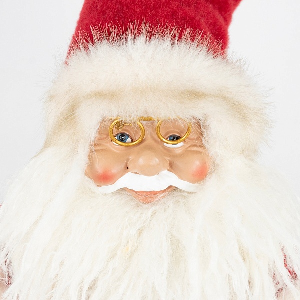 Сувенир Санта 22 x 12 x 60 см Азалия красный