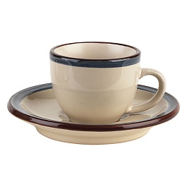Чашка с блюдцем кофейная FOGOLAR WINTER 95 мл